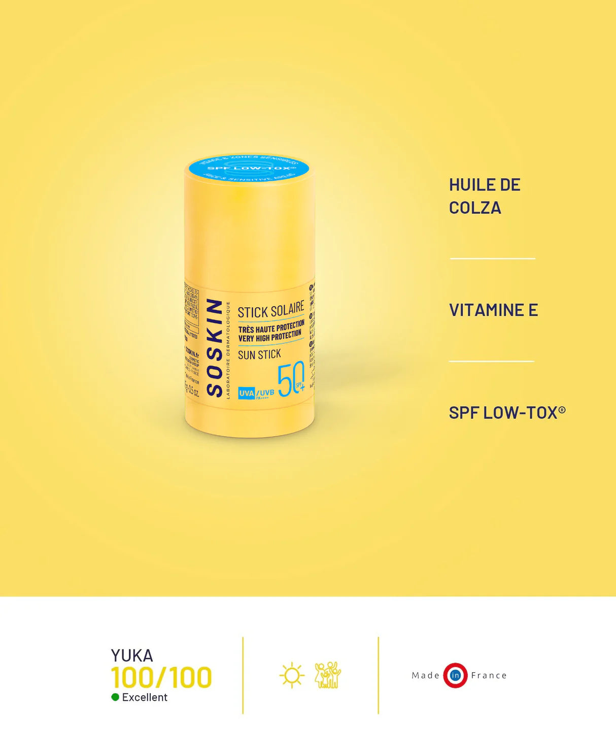 Stick solaire SPF50+