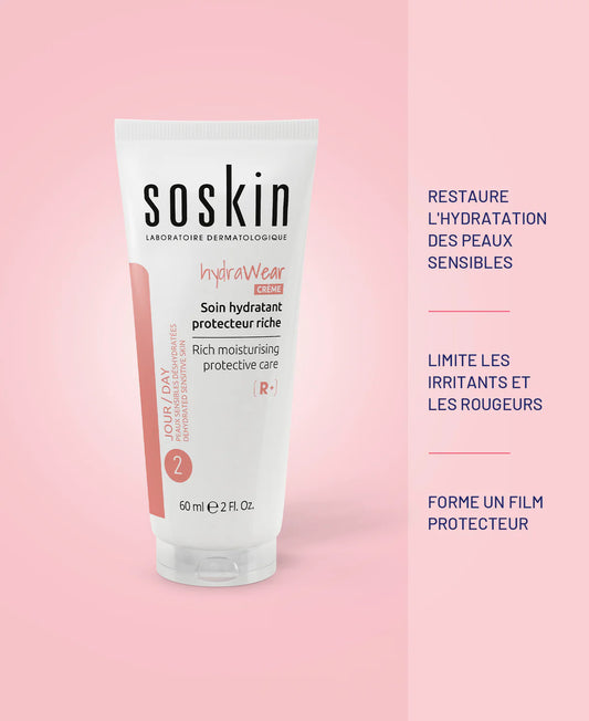 Soin hydratant protecteur riche hydrawear