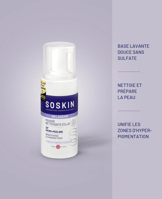 Mousse nettoyante éclat