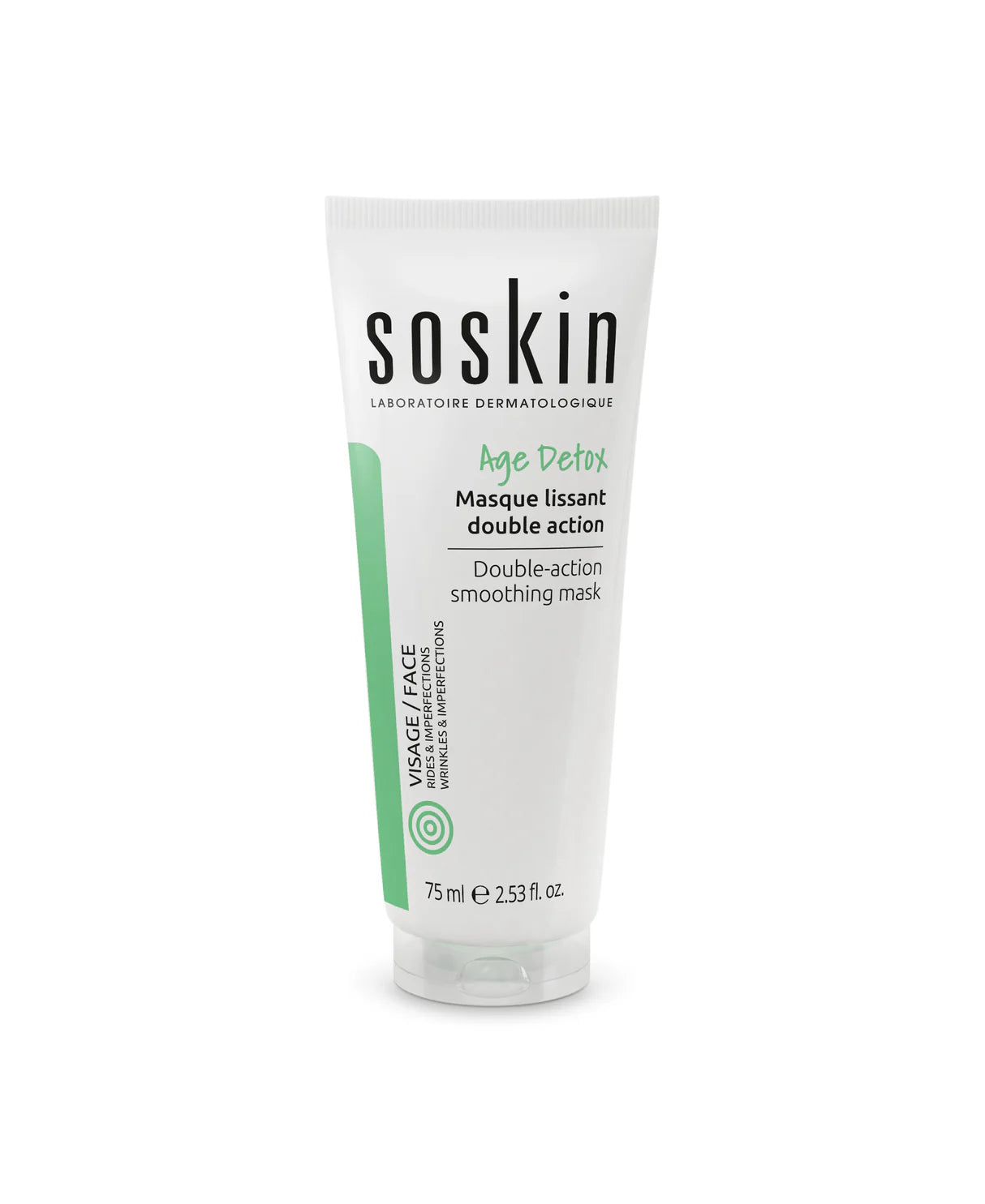 Masque lissant double action