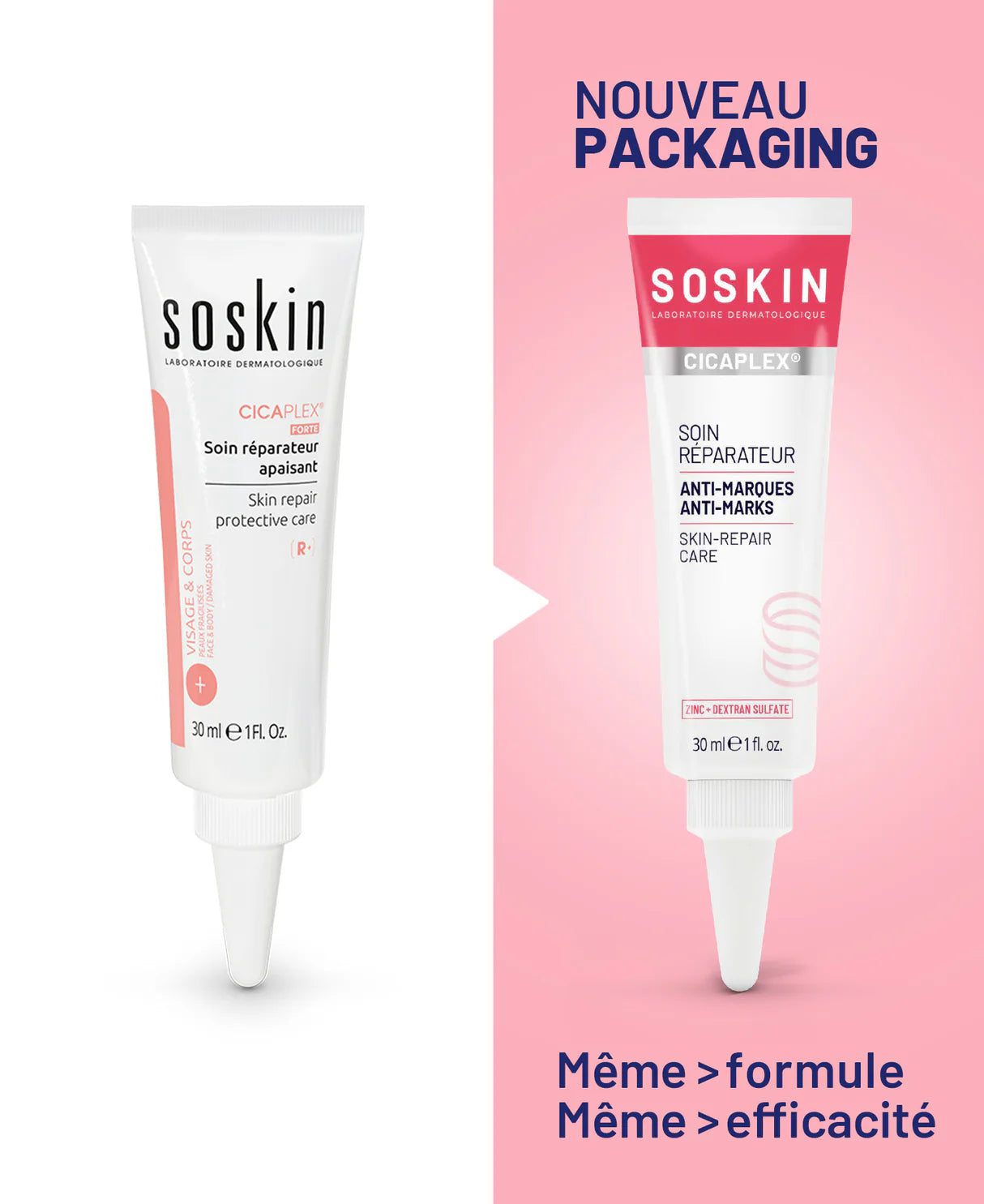 Soin réparateur apaisant cicaplex